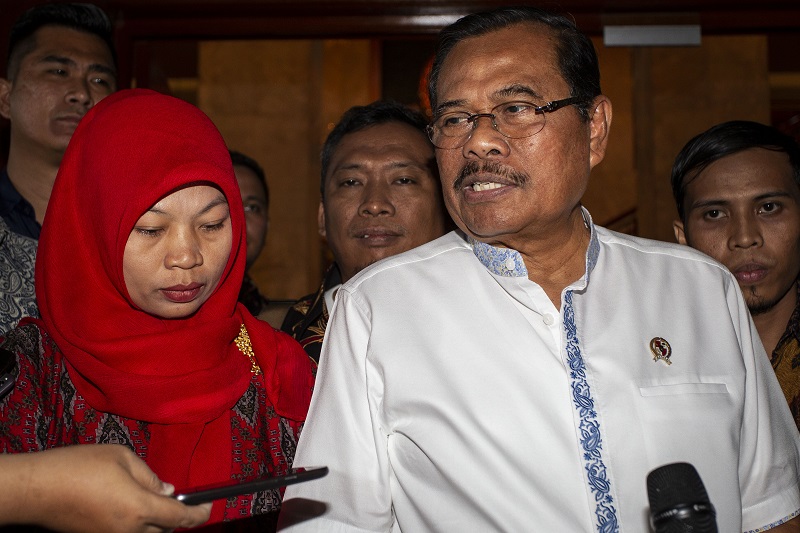 Jaksa Agung PLT Jokowi tunjuk Jaksa Agung sementara pengganti Prasetyo