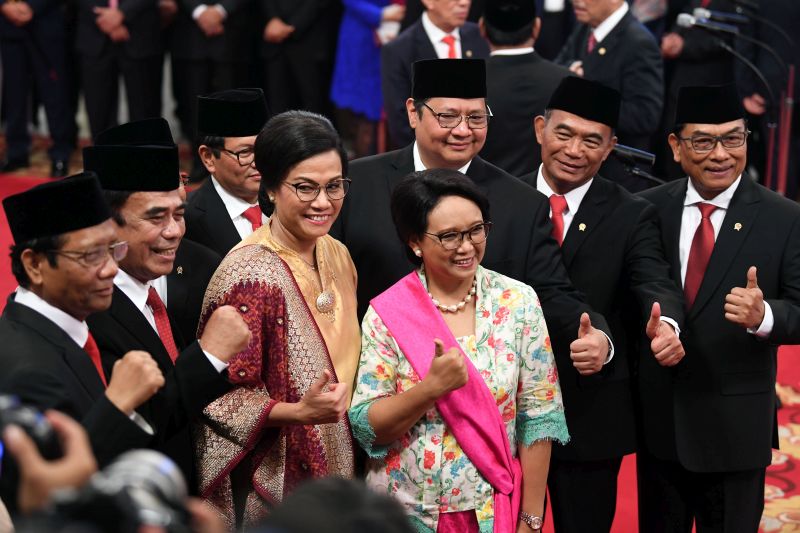 Komitmen kesetaraan gender di Kabinet Indonesia Maju dinilai lemah