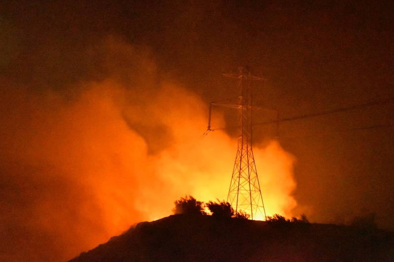 Kebakaran di California, puluhan ribu warga dievakuasi