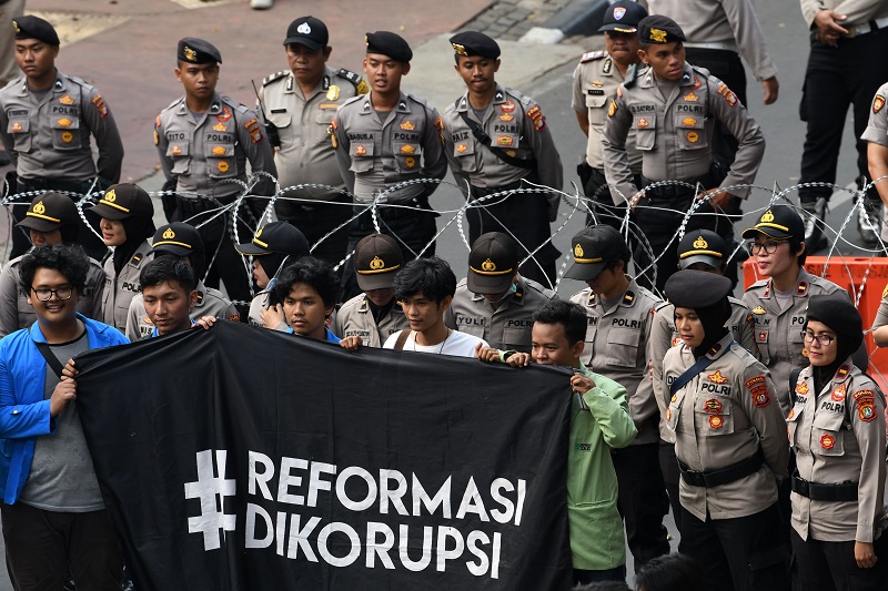 Sumpah Pemuda, mahasiswa bakal demo tagih Jokowi Perppu KPK