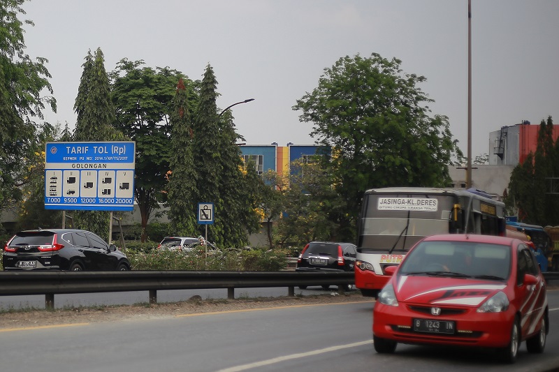 Tarif Tol Jakarta-Tangerang resmi turun Rp5.000