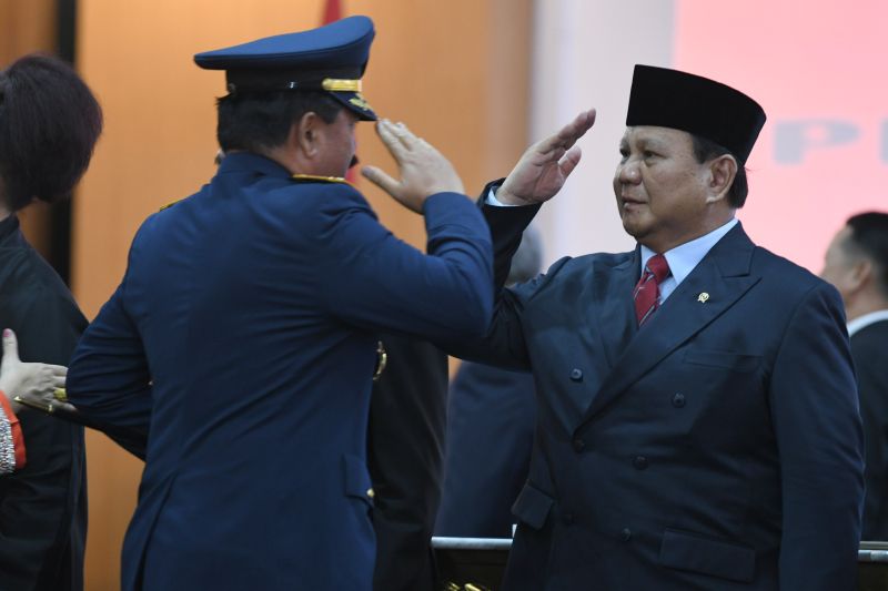 Enggan terima gaji Menhan, Prabowo disebut hanya ingin mengabdi 