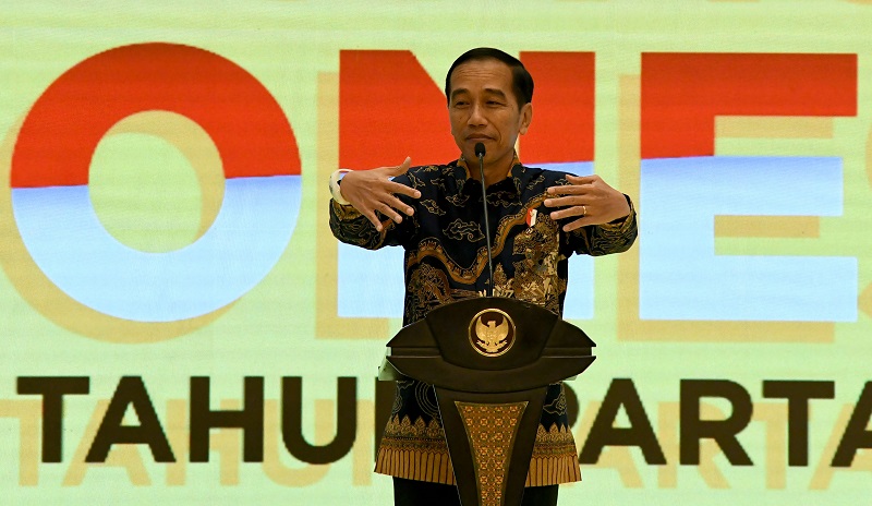 Jokowi: Wajah Surya Paloh lebih cerah setelah ketemu PKS