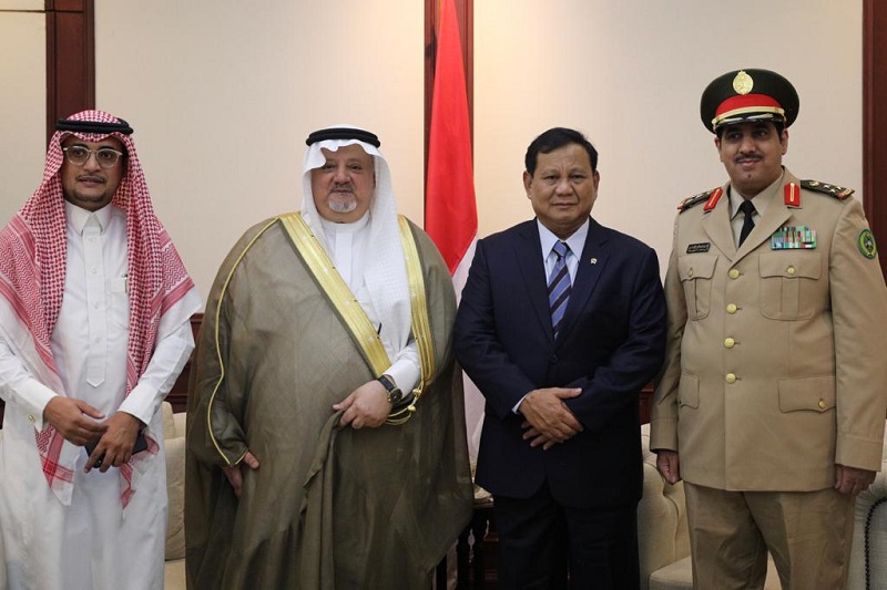 Alasan Prabowo tak bahas kasus Habib Rizieq dengan Dubes Arab Saudi
