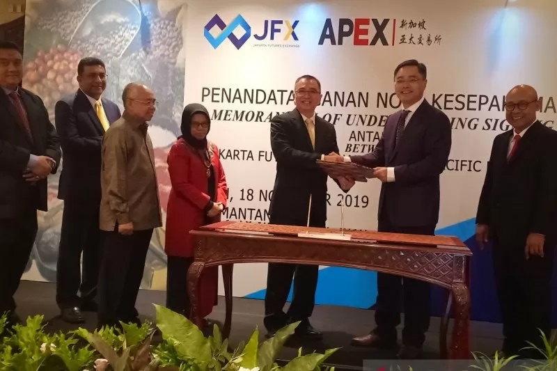 JFX gandeng bursa derivatif Singapura