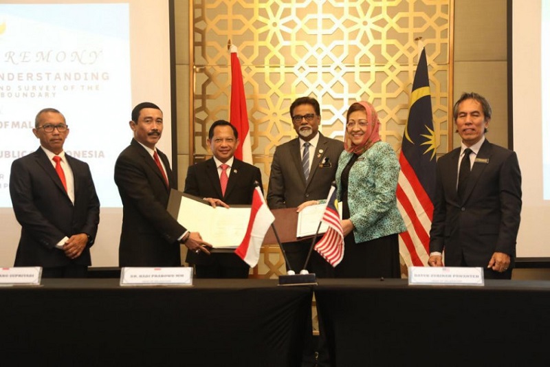Indonesia-Malaysia teken MoU soal batas darat