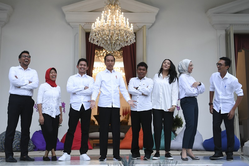 7 stafsus Jokowi, dari putri konglomerat Chairul Tanjung hingga CEO Startup