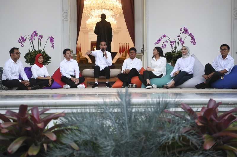 Gemuk, jumlah Staf Khusus Presiden Jokowi 14 orang