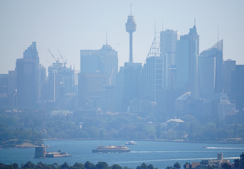 Akibat kebakaran hutan, Sydney masuk 10 kota terpolusi sedunia