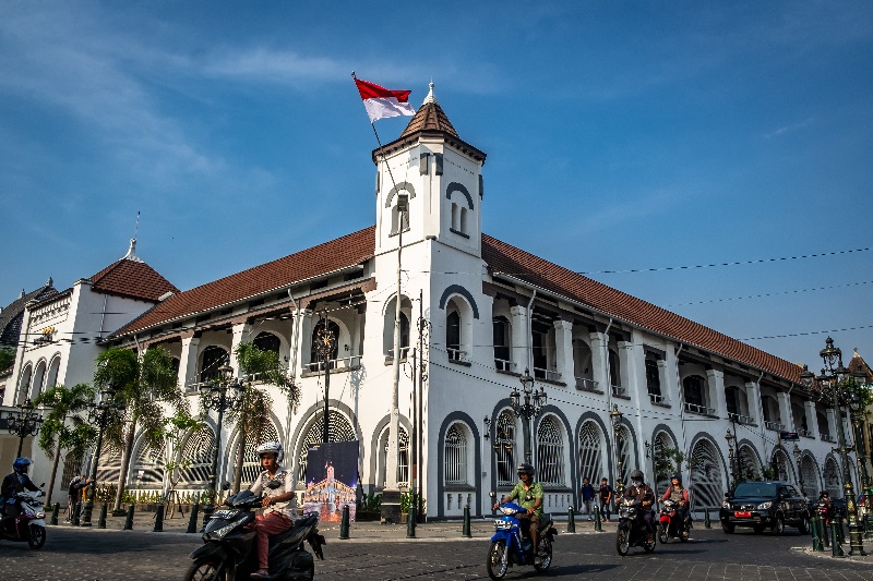 Intip pesona kota lama Semarang yang otentik