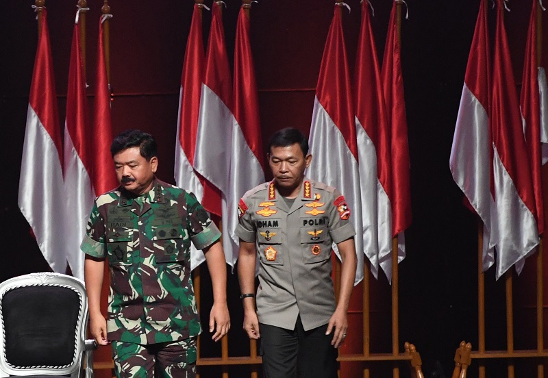 Jelang HUT OPM, Panglima TNI dan Kapolri tinjau Papua