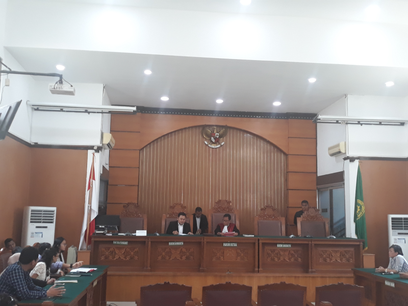 Sidang praperadilan Surya Anta, tim advokasi Papua bacakan permohonan gugatan