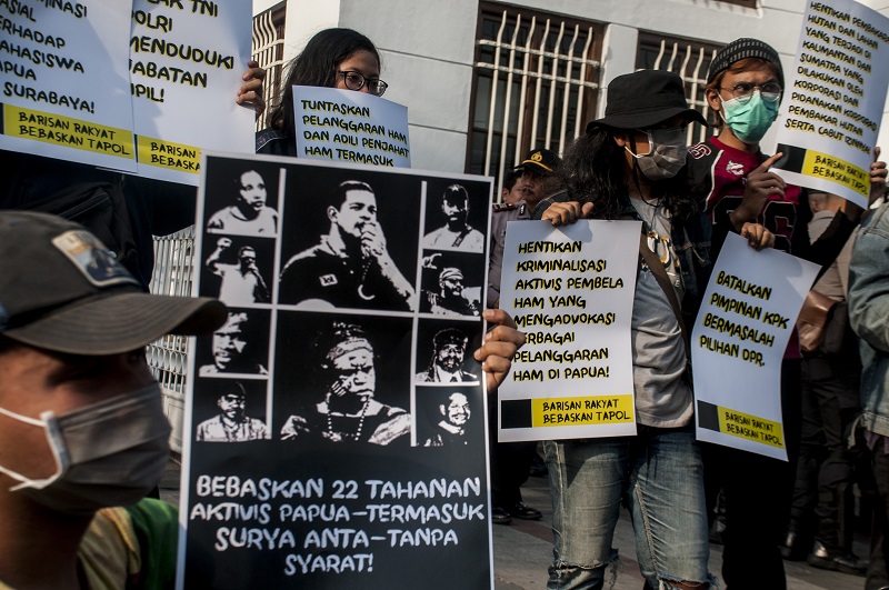 Kronologi polisi tangkap aktivis Papua, disertai kebohongan