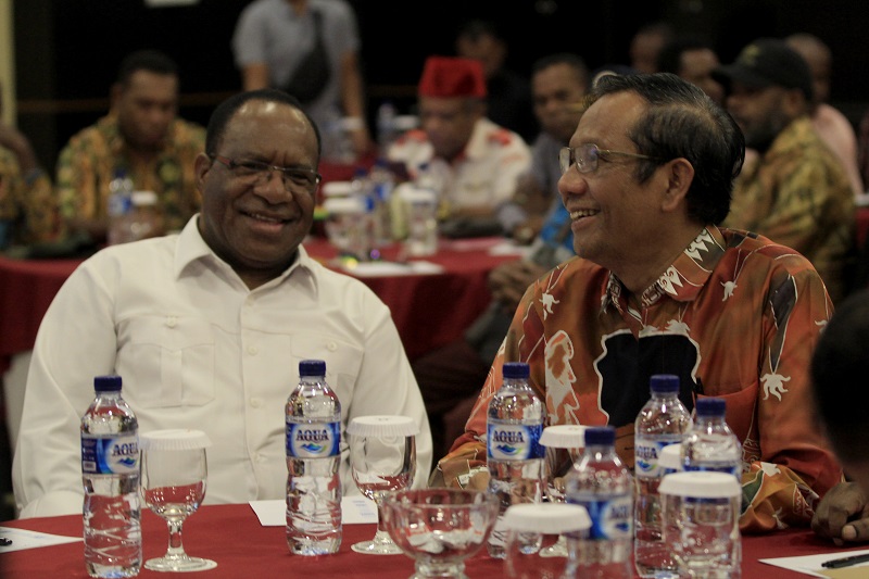 Mahfud MD sepakat selesaikan pelanggaran HAM di Papua