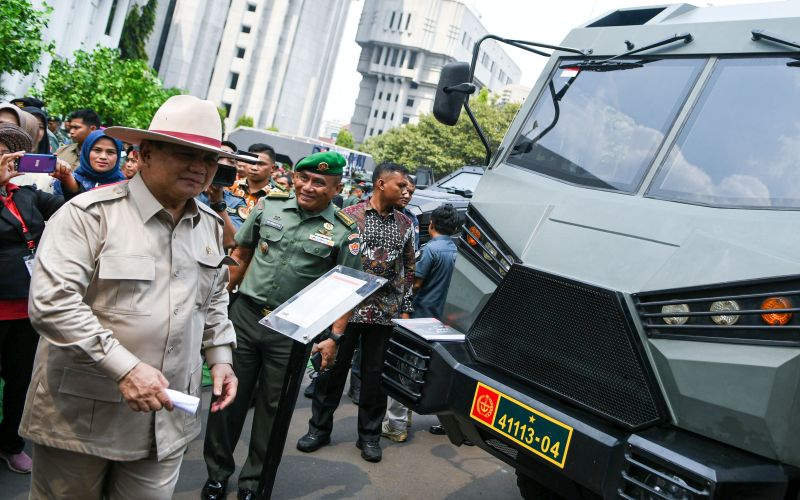 Prabowo keluhkan kecilnya anggaran belanja alutsista