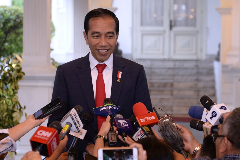 Jokowi bantah istana intervensi pemilihan Ketum Golkar