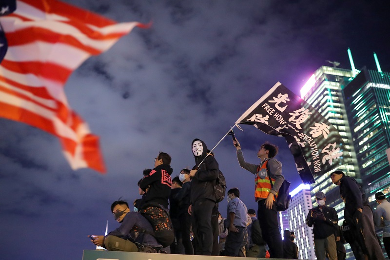 Otoritas Hong Kong izinkan demo besar akhir pekan