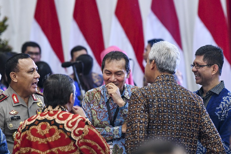 Jokowi tak hadir di KPK, Saut: Kalau datang ingin dipeluk