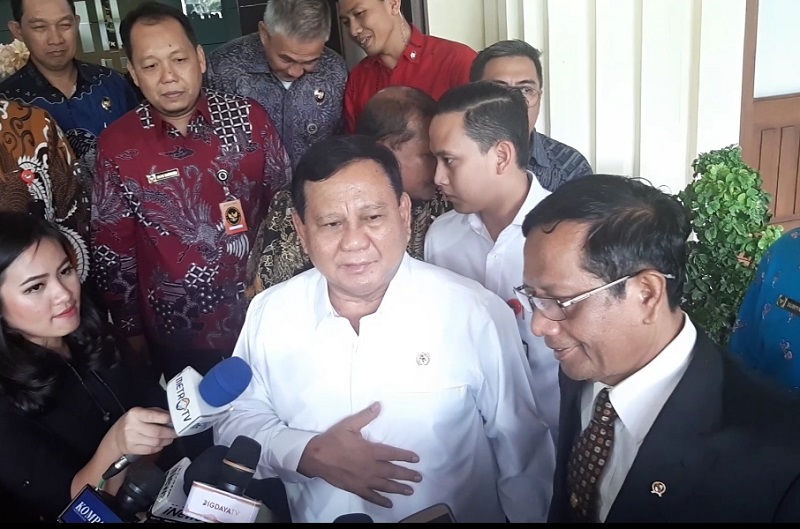 Prabowo ajak Mahfud MD serius bebaskan WNI sandera Abu Sayyaf