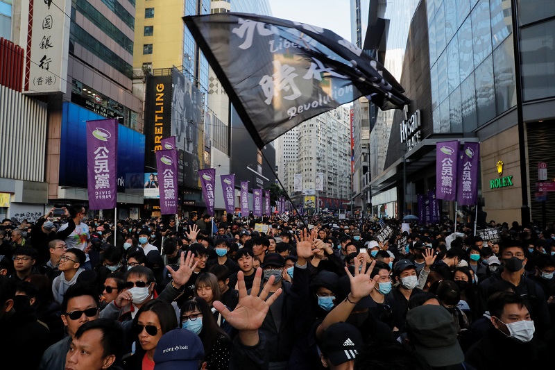 Pemerintah Hong Kong: Upaya menghentikan kekerasan belum selesai