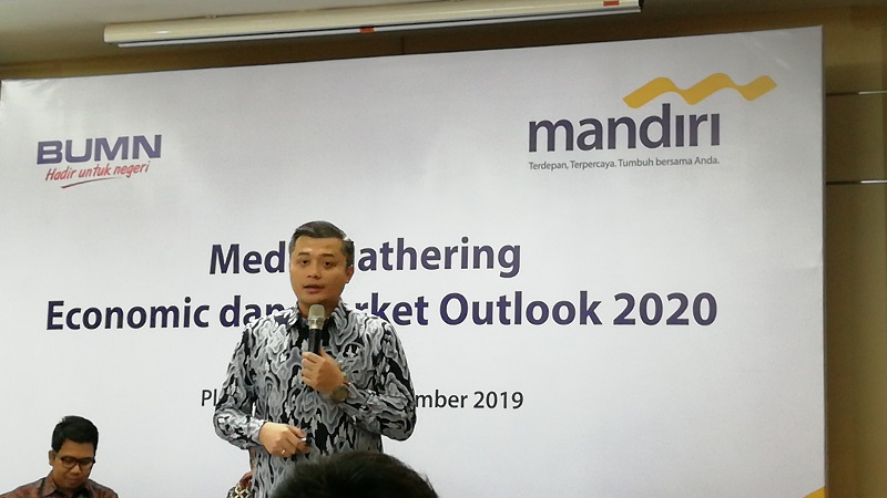 Bank Mandiri prediksi ekonomi Indonesia 2020 tumbuh 5,14%