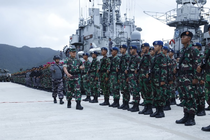 TNI akan tindak pelanggar asing yang memasuki wilayah RI