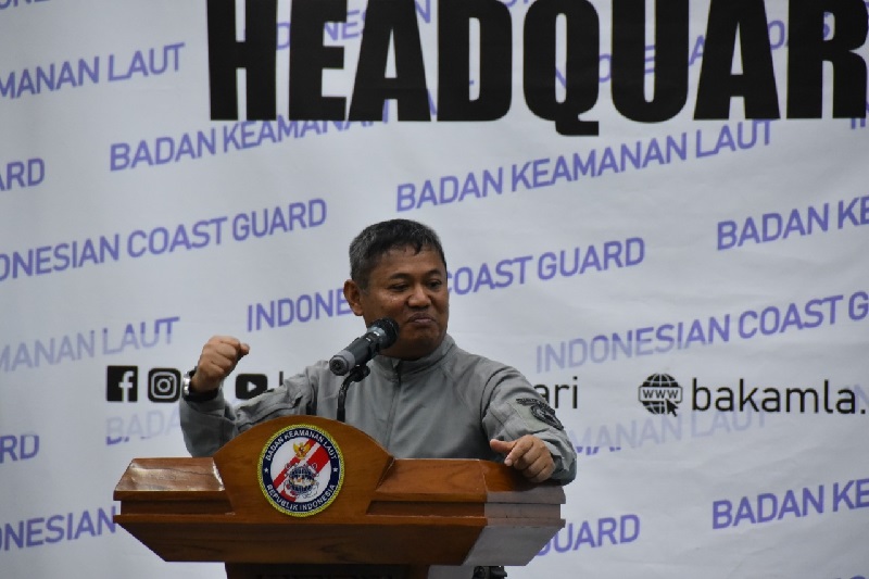 Bakamla sebut coast guard China masih di ZEE Indonesia