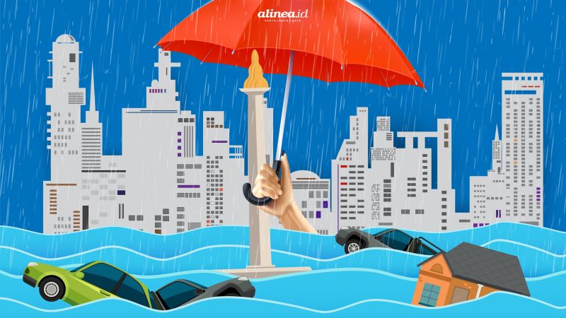 Aneka cara mengatasi banjir di Jakarta