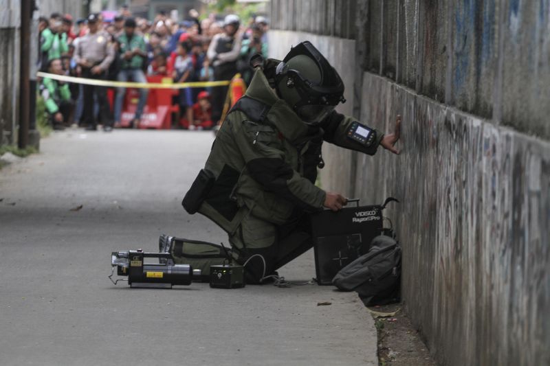 Bom tas meledak di Bengkulu, satu orang jadi korban