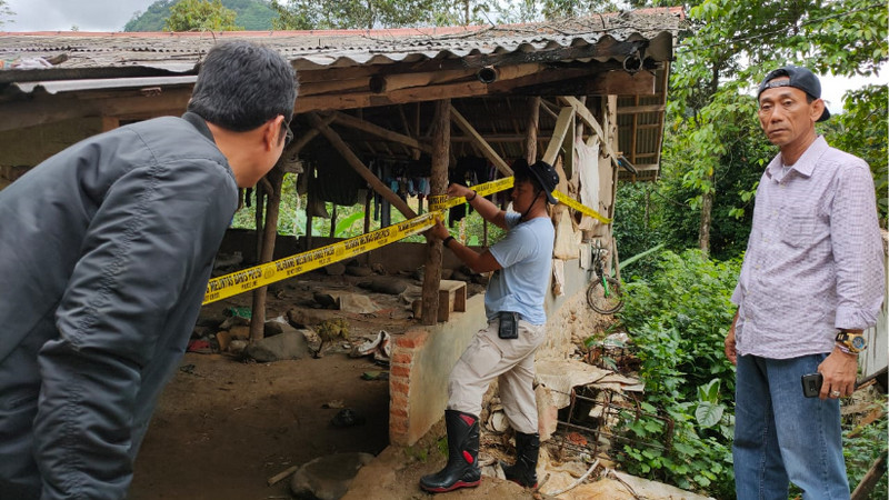 Pascabanjir, Polda Banten segel tambang liar di Lebak