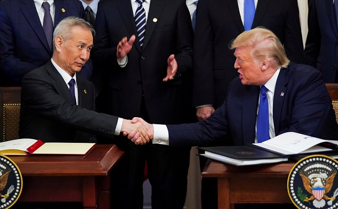 AS-China teken fase pertama kesepakatan dagang