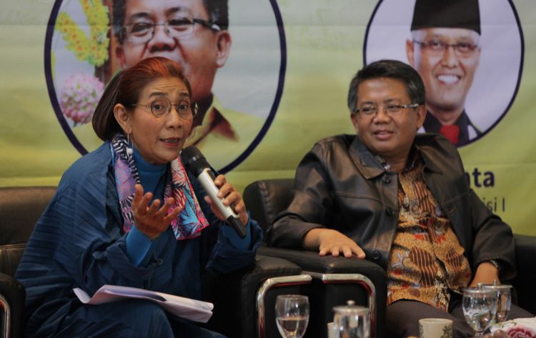 <i>Ngopi</i> bareng PKS, Susi kritik kebijakan pemerintah soal Natuna