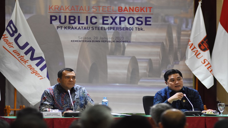 Restrukturisasi utang, Krakatau Steel fokus bisnis induk usaha
