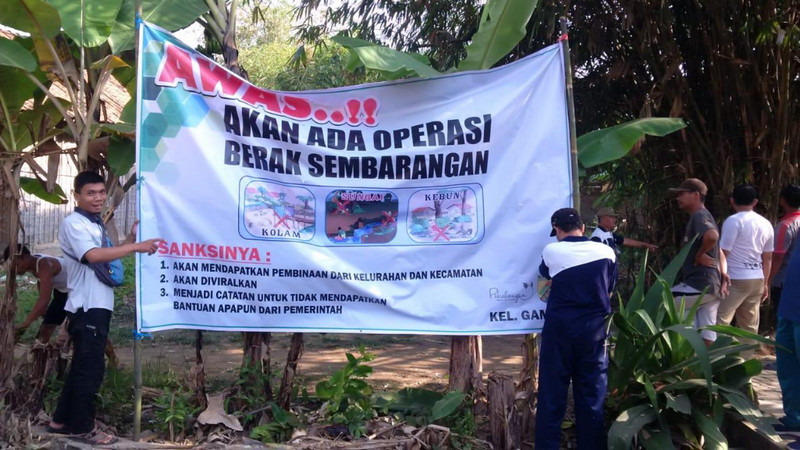 29 ribu KK Kota Serang BAB di kebun