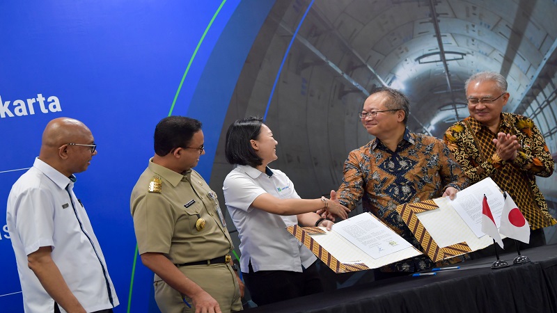 MRT Jakarta-Adhi Karya teken kontrak pembangunan MRT Fase II
