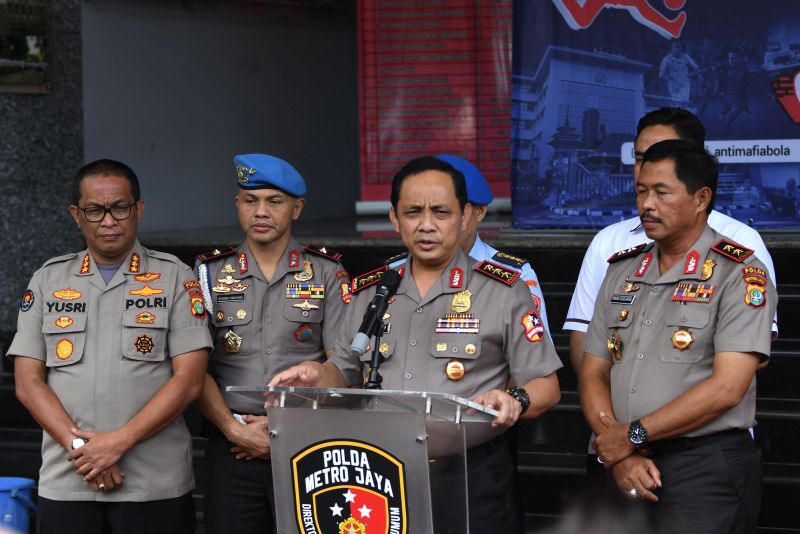 Polisi usut judi online dari pengaturan skor sepak bola Indonesia