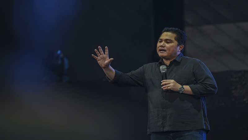 Erick Thohir akan tutup lima anak usaha Garuda Indonesia