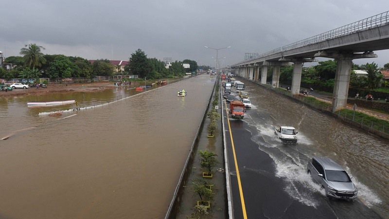 5 ruas tol Jasa Marga terendam banjir