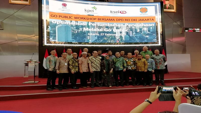 REI Jakarta dorong pengembang kecil dan menengah untuk IPO