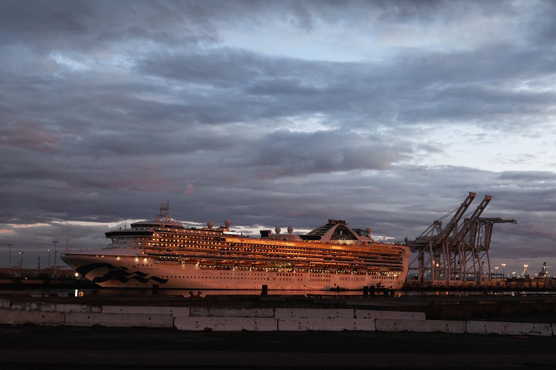 Evakuasi WNI di kapal Grand Princess terhambat tes kesehatan