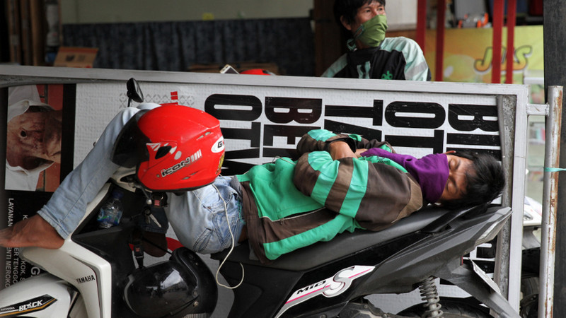 Pergub PSBB Jakarta tersisa masalah izin ojek angkut penumpang