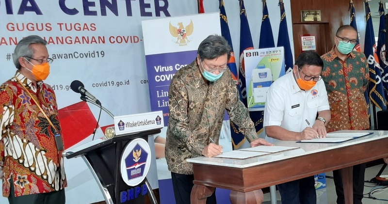 Indonesia terima 300 penyemprot disinfektan dari Korea Selatan