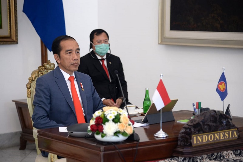 Presiden Jokowi dorong sinergi ASEAN untuk tangani Covid-19