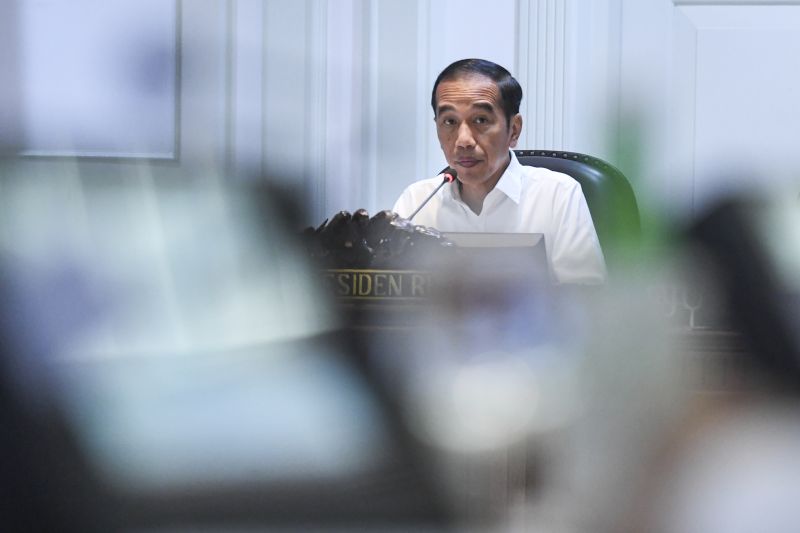 Presiden Jokowi terima pengunduran diri Belva Devara