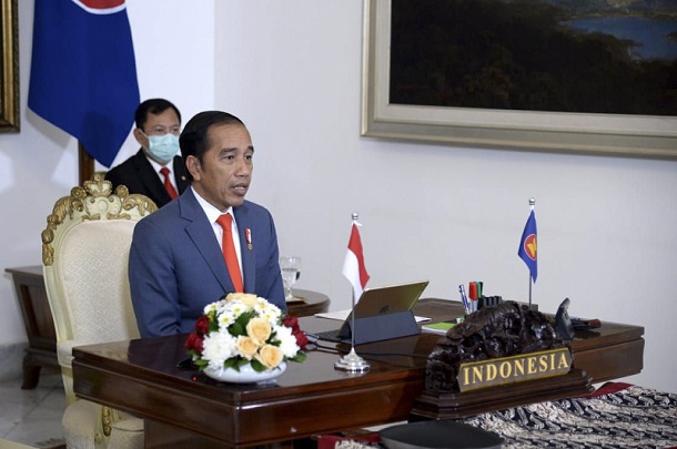 Presiden Jokowi-PM Abe berbicara soal penanganan Covid-19
