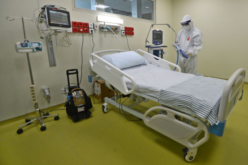 Rumah sakit darurat Covid-19 di Kebayoran Lama segera rampung