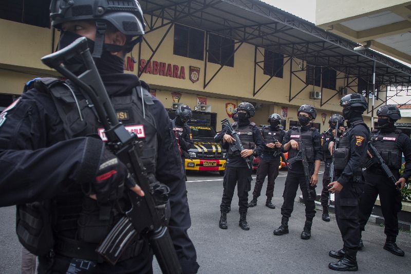 Angka kriminalitas di Indonesia turun satu bulan terakhir
