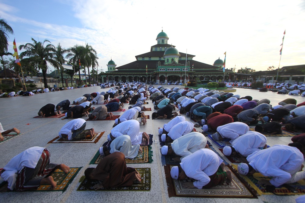 Salat Idulfitri di sejumlah Masjid terapkan protokol kesehatan 