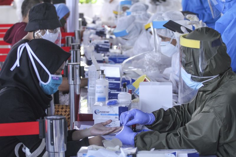 129.000 sampel di Jakarta dites PCR