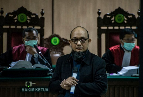 Novel Baswedan sebut hukum di Indonesia compang-camping